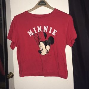 RED MINNIE MOUSE T SHIRT 💘